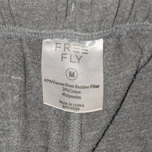 Free Fly Bamboo Heritage Jogger Men Size Medium Light Gray Bamboo Stretch Lounge - Picture 4 of 12